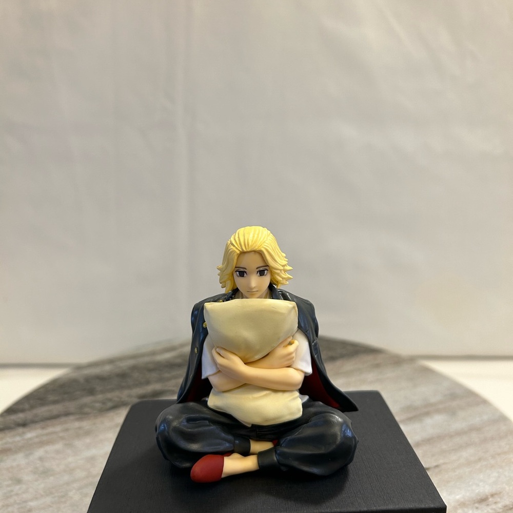 Anime Figure with Red and Black Outfit